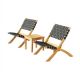 Alaterre Furniture Barre 3-Piece Outdoor Bistro Set with 2 Chairs and 14 in. H Table