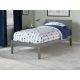 AFI Orlando Twin XL Platform Bed with Open Foot Board in Grey