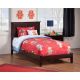 AFI Nantucket Espresso Twin XL Platform Bed with Open Foot Board