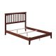 AFI Mission Walnut Full Traditional Bed