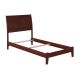 Atlantic Furniture - Portland Walnut Twin XL Traditional Bed