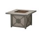 Home Decorators Collection Home Decorators Collection Wilshire Estates 1-Piece Aluminum Tile Top Outdoor Gas Firepit w/ Sunbrella Sling Fabric