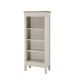 Alaterre Furniture 60-inch Ivory Wood 4-shelf Standard Bookcase w/ Adjustable Shelves