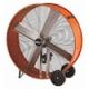 Commercial Electric 42 in. Heavy Duty Belt Drive Drum Fan with Hanging Receivers