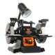 WEN 6 in. 2.5 Amp Variable Speed Bench Grinder with Flexible Work Light