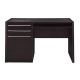 Benjara 48 in. Rectangular Brown 2 Drawer Computer Desk with Keyboard Tray