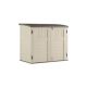 Suncast 2 ft. 8 in. x 4 ft. 5 in. x 3 ft. 9.5 in. Resin Horizontal Storage Shed BMS2500