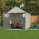 Suncast Tremont 7 ft. 1-3/4 in. x 8 ft. 4-1/2 in. Resin Storage Shed