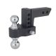 Trailer Valet Blackout Series 0-in. - 4-in. Drop, 10000 lbs. Capacity Class IV Drop Hitch - Adjustable (2-in. Plus 2-5/16 in.)