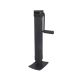 Trailer Valet Blackout Series 7000 lbs. Signature Black Wrinkle Powder Coat Side Wind Direct Weld (Gear Reduction) Jack 15-in. Travel