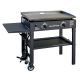 Blackstone 28 in. 2-Burner Griddle Cooking Station in Black
