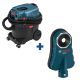 Bosch 9 Gal. Corded Wet/Dry Dust Extractor Vacuum w/ HEPA Filter and Bonus SDS-Max and SDS-Plus Universal Dust Attachment