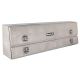 Buyers Products Company - 72 Diamond Plate Aluminum Low Profile Crossbed Truck Tool Box - 1705640