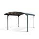 CANOPIA by PALRAM Vitoria 10 ft. x 16 ft. Gray/Bronze Carport