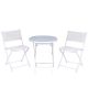 ANGELES HOME 3-pc Metal Outdoor Bistro Sets