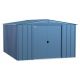 Arrow Classic 10 ft. W x 12 ft. D Blue Grey Metal Shed, 115 sq. ft.