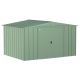 Arrow Classic 10ft. W x 8ft. D Sage Green Steel Storage Shed