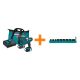 Makita 18 Volt LXT Lithium-Ion Compact 2-Piece Combo Kit with bonus IMPACT XPS Socket Set SAE with Standard SA (10-Piece)