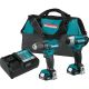 Makita 1.5 Ah 12-Volt MAX CXT Lithium-Ion Cordless Drill Driver and Impact Driver Combo Kit (2-Piece)