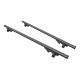 CURT 150 lbs Capacity 53 3 8 in Black Aluminum Universal Roof Rack Cross Bars 2 Pack