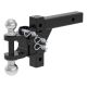 CURT Adjustable Multipurpose Ball Mount 2in Shank 2in 2 5 16in Balls