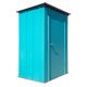 Arrow Spacemaker 4.5-ft x 3-ft Teal Galvanized Steel Patio Shed