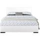 Camden Isle Abbey White King Platform Bed