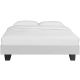 Camden Isle Acton White King Platform Bed