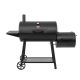 Char-Griller - Smokin' Champ Charcoal Offset Smoker in Black