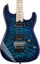 Charvel - Pro-Mod San Dimas Style 1 HH FR QM - Chlorine Burst
