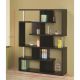 Coaster Home Furnishings 63.25inch Black Metal 7-shelf Etagere Bookcase w/ Open Back