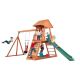 Creative Cedar Designs - Cedar Chalet Complete Wooden Playset