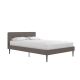 Novogratz Freddy Gray Linen Upholstered - Queen Bed