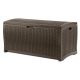Suncast Wicker 99-Gal Resin Deck Box