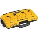 DEWALT - 12-Volt/20-Volt/60-Volt MAX 4-Port Lithium-Ion Battery Charger