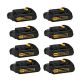 DEWALT 20-Volt MAX Compact Lithium-Ion 1.5Ah Battery Pack (8-pk)