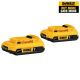 DEWALT - 20-Volt MAX Lithium-Ion Compact Battery Pack 2.0Ah (2-Pack)