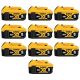 DEWALT 20-Volt MAX XR Premium Lithium-Ion 5.0Ah Battery Pack (10-pk)