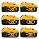 DEWALT 20-Volt MAX XR Premium Lithium-Ion 5.0Ah Battery Pack (6-pk)
