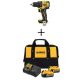 DEWALT ATOMIC 20-Volt MAX Cordless Brushless Compact 1/2 in. Drill/Driver (Tool-Only) with 5Ah Battery (2-Pack), Charger & Bag