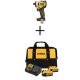 DEWALT ATOMIC 20-Volt MAX Cordless Brushless Compact 1/4 in. Impact Driver (Tool-Only) with 5Ah Battery (2-Pack), Charger & Bag