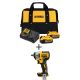 DEWALT 20-Volt Max Li-Ion 3/8 in. Cordless Compact Impact Wrench with Premium Battery Pack 5.0Ah (2-Pack), Charger and Kit Bag