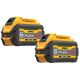 DEWALT FLEXVOLT 20-Volt/60-Volt MAX Lithium-Ion 6.0 Ah Battery Pack (2-pk)