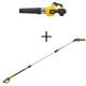 DEWALT 125 MPH 600 CFM FlexVolt 60V MAX Lithium-Ion Cordless Axial Blower Kit w/8-in. 20V MAX Cordless Pole Saw (Tool Only)