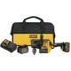 DEWALT FLEXVOLT 60-Volt MAX Lithium-Ion Cordless Brushless 1/2 in. Stud and Joist Drill w/ (2) Batteries 2Ah, Charger and Bag