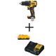 DEWALT ATOMIC 20-Volt MAX Cordless Brushless Compact 1/2 in. Hammer Drill (Tool-Only) with 3.0Ah Battery & 12-V to 20-V Charger