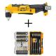 DEWALT 20-Volt MAX Cordless 3/8 in. Right Angle Drill/Driver (Tool-Only) with MAXFIT Screwdriving Set (35-Piece)