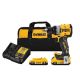 DEWALT 20-Volt MAX Lithium-Ion Cordless Brushless 1/2 in. Drill Driver Kit with Two 2.0 mAh Batteries, Charger and Bag