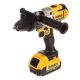 DEWALT 20-Volt Max Lithium-Ion Cordless 1/2 inch Hammer Drill w/ 2 Batteries 4 Ah 1-Hour Charger and Case