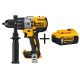 DEWALT 20-Volt MAX XR Lithium-Ion 1/2 in. Premium Cordless Brushless Hammer Drill (Tool-Only) with XR 5Ah Battery Pack